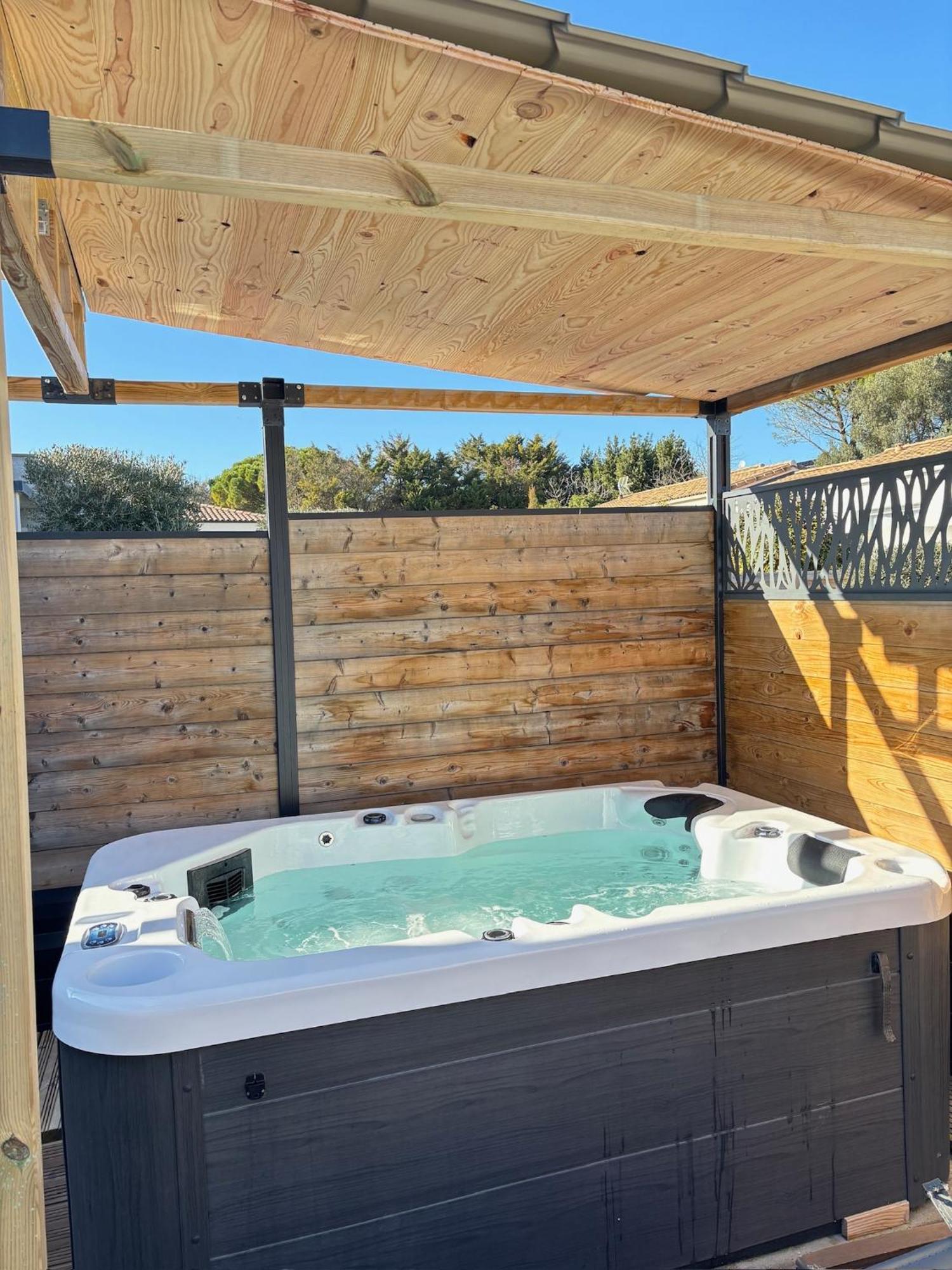 Gite & Spa Le Villemachois - 4 Etoiles - Jacuzzi Couvert - Calme Et Independant - Clim - Parking - 5 Min Carcassonne Villemoustaussou Екстер'єр фото