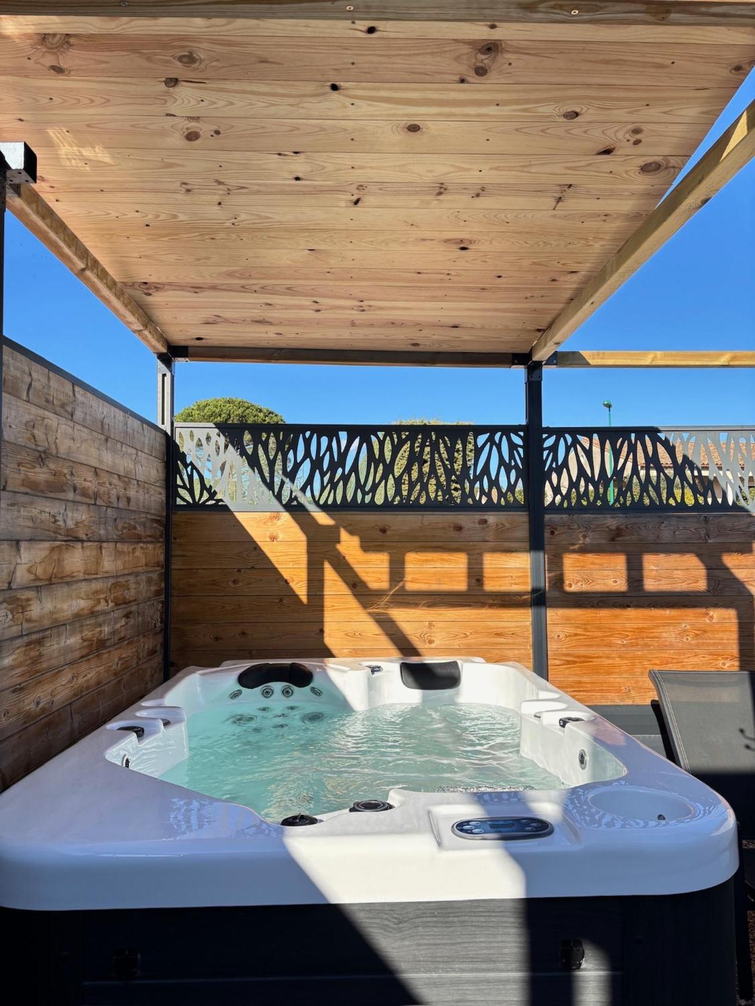 Gite & Spa Le Villemachois - 4 Etoiles - Jacuzzi Couvert - Calme Et Independant - Clim - Parking - 5 Min Carcassonne Villemoustaussou Екстер'єр фото